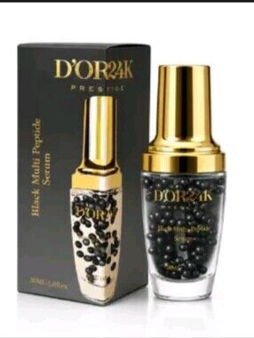 DOR24K Black Multi-Peptide Serum – Gold & Black